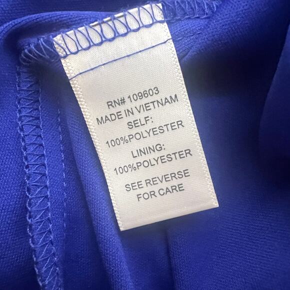 Chris McLaughlin Blue Floral Maxi Wrap Dress 12 - Picture 10 of 12